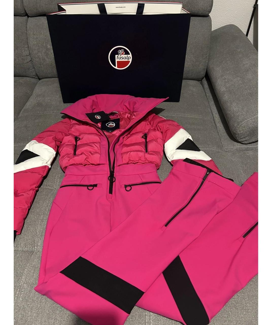 FUSALP Розовый комбинезон, фото 4