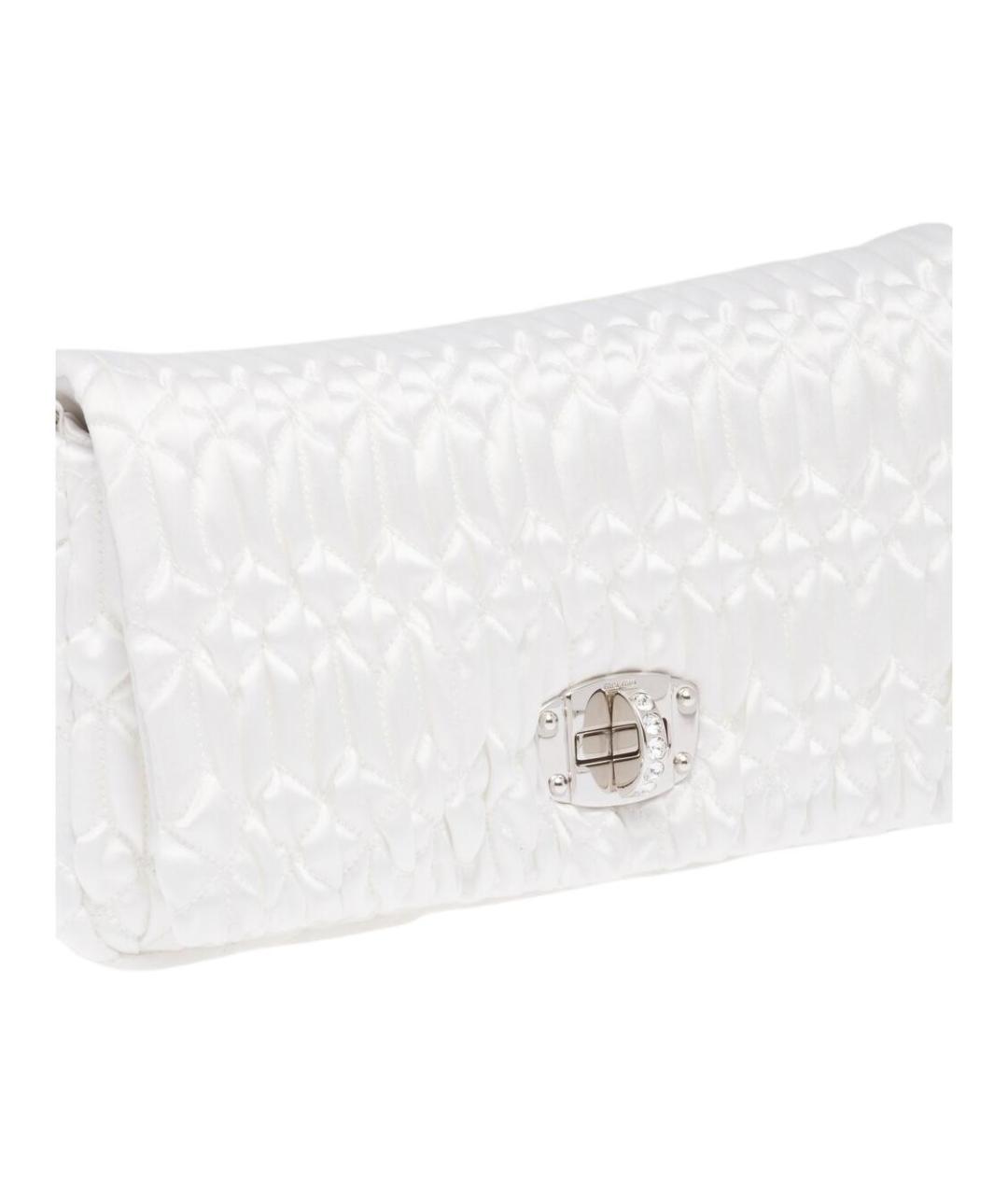 MIU MIU Белая сумка через плечо, фото 4
