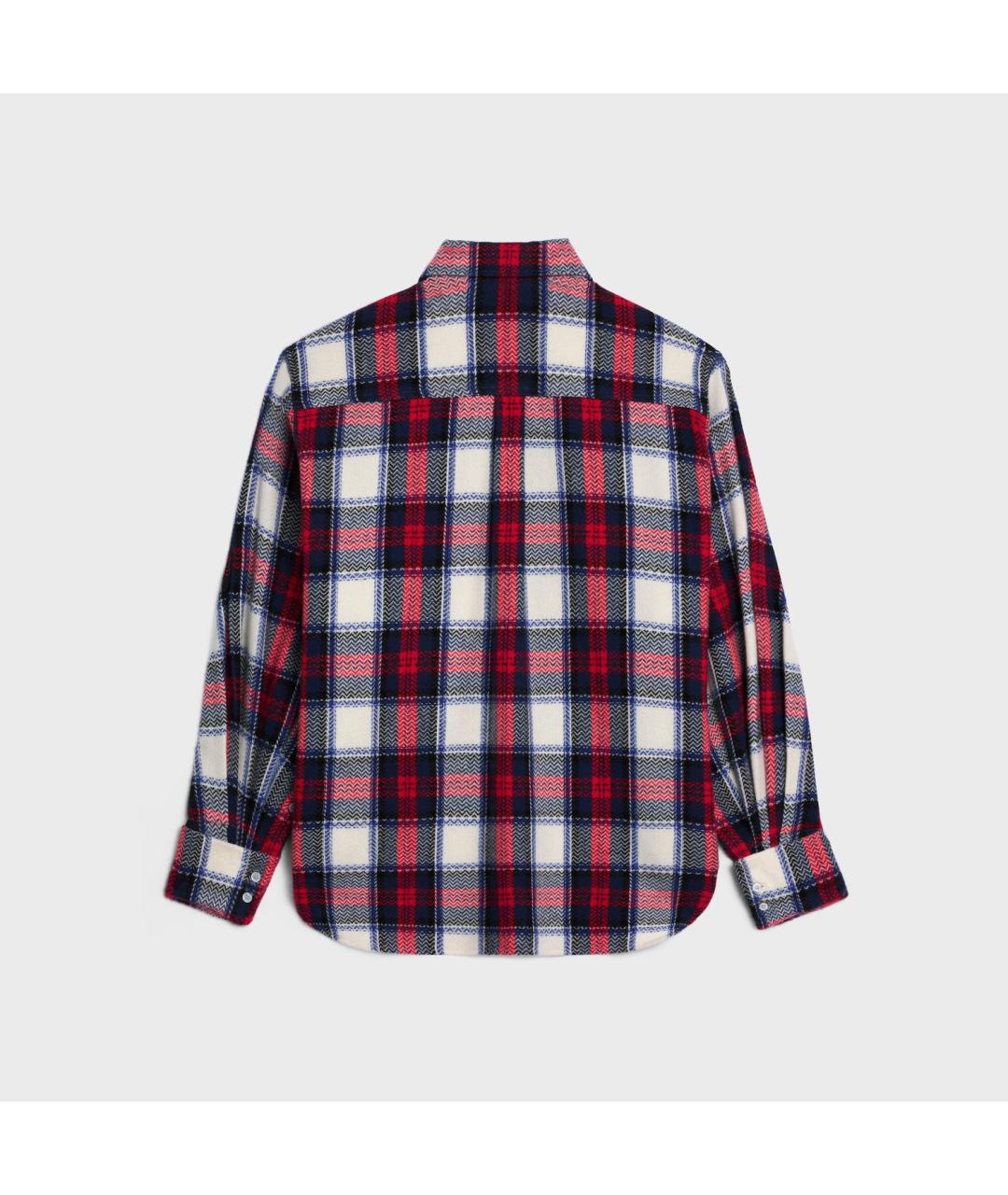 CELINE Мульти кашемировая рубашка, фото 2