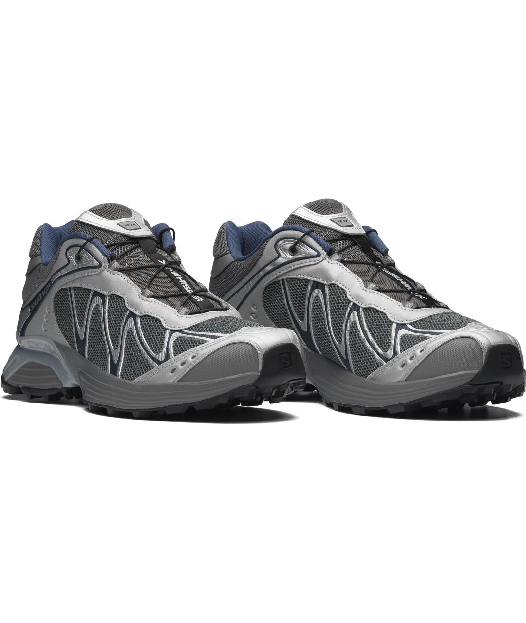 SALOMON Серые текстильные кроссовки, фото 2
