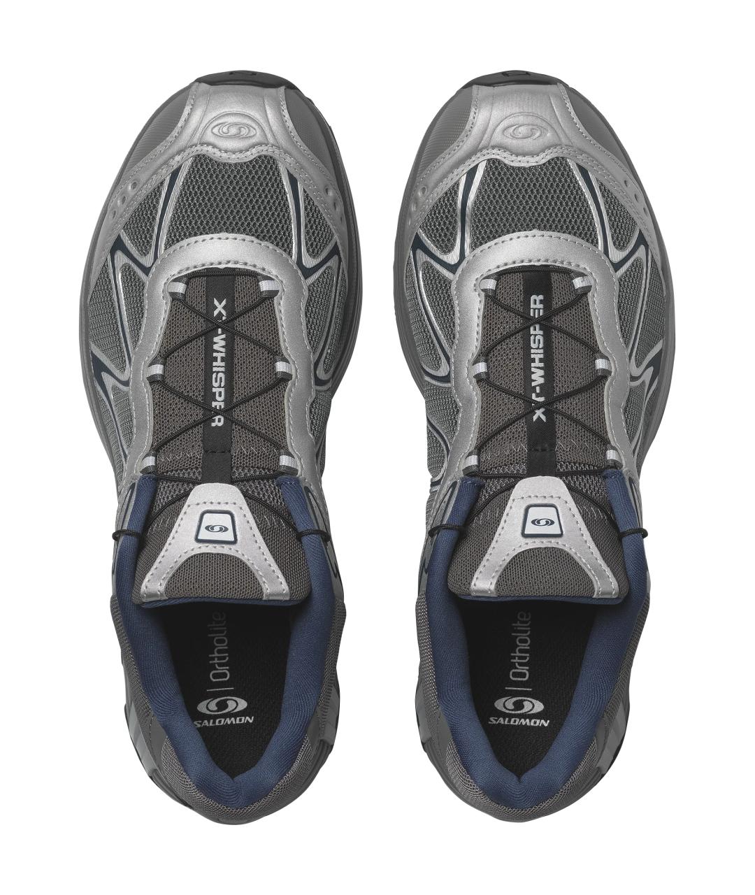 SALOMON Серые текстильные кроссовки, фото 3