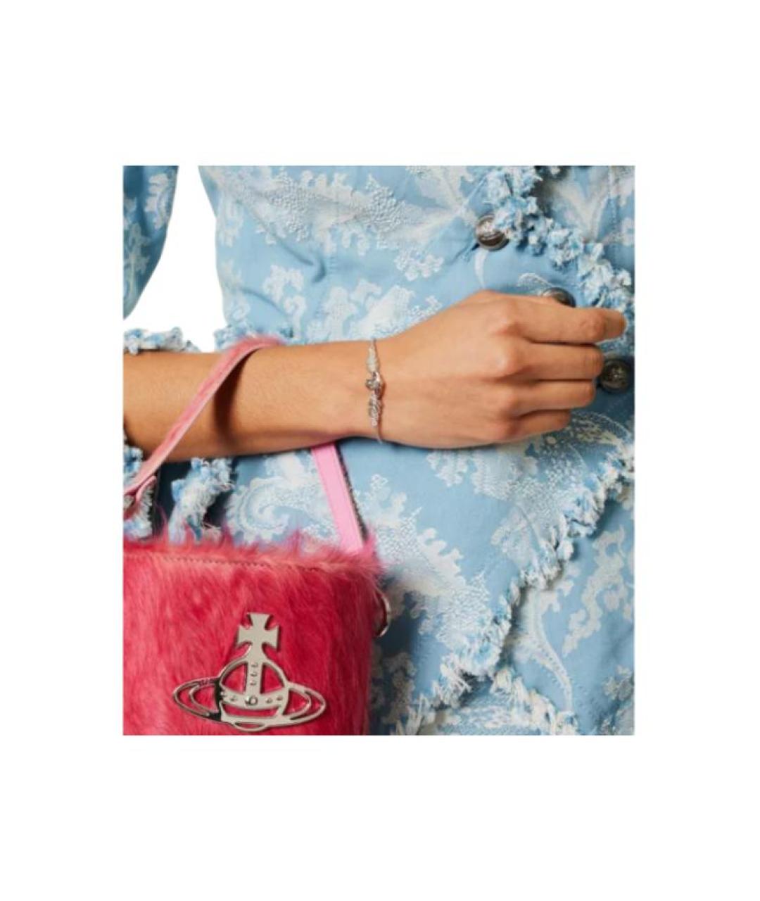 VIVIENNE WESTWOOD Серебрянный браслет, фото 5