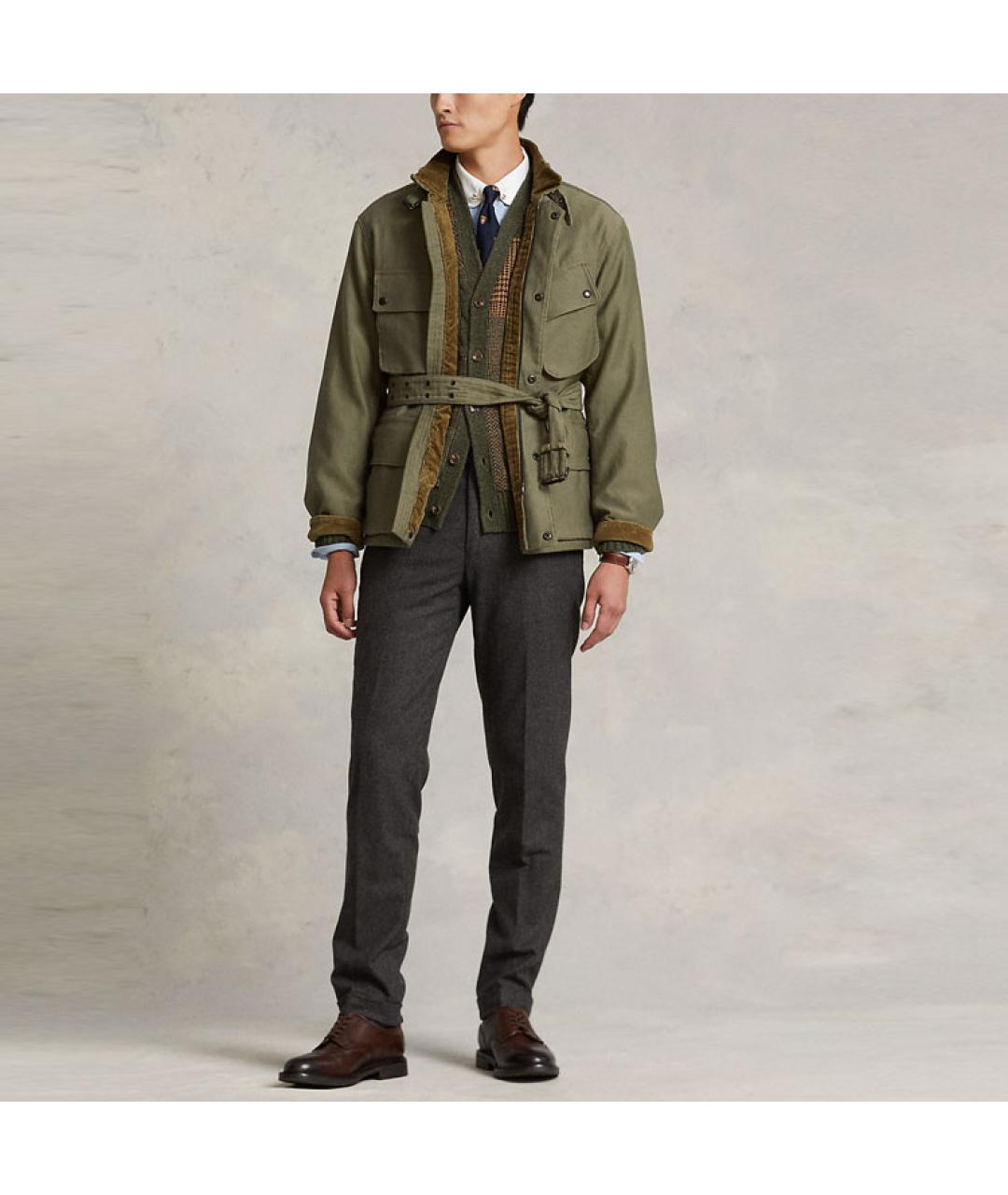 POLO RALPH LAUREN Зеленая куртка, фото 2