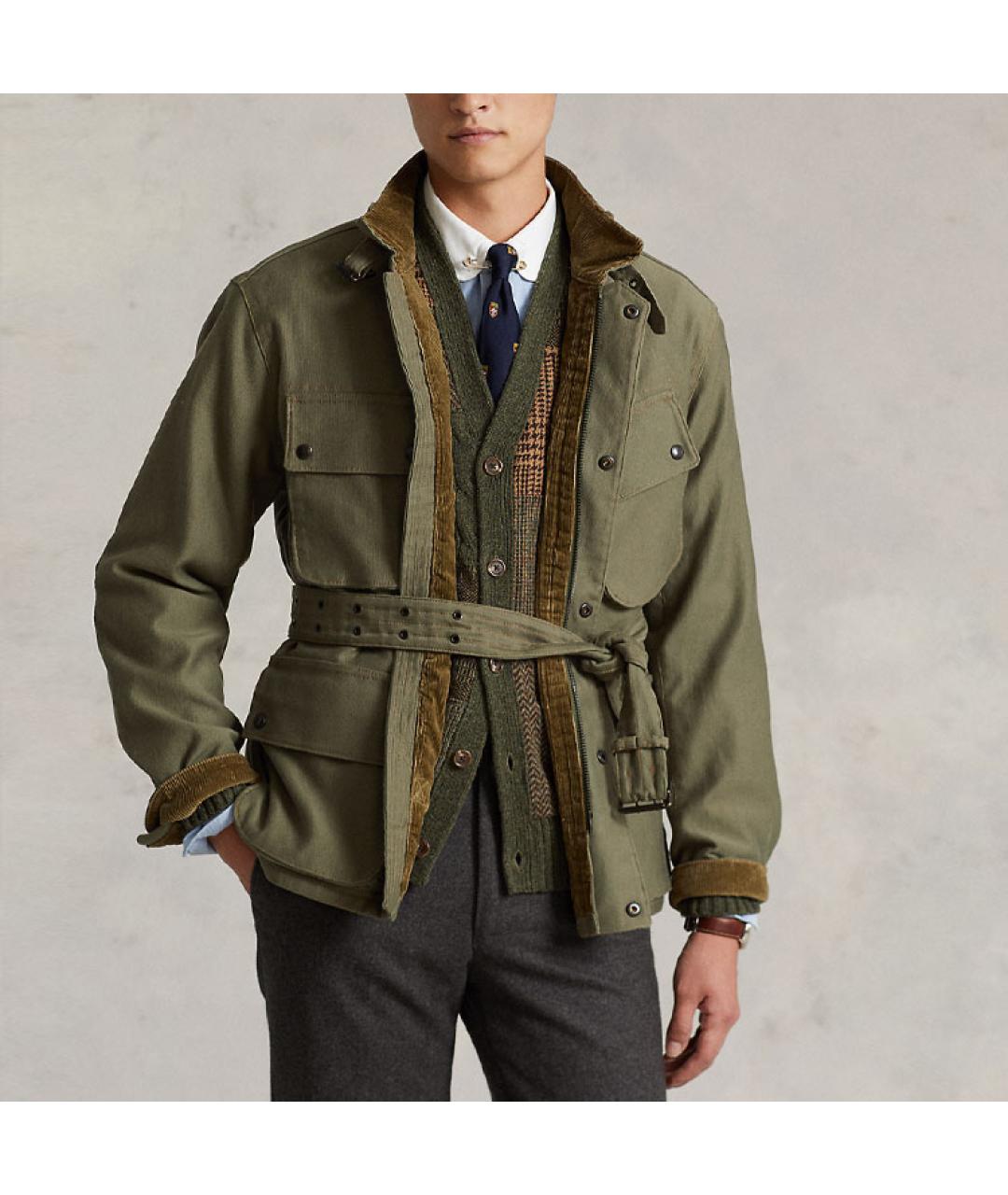 POLO RALPH LAUREN Зеленая куртка, фото 3