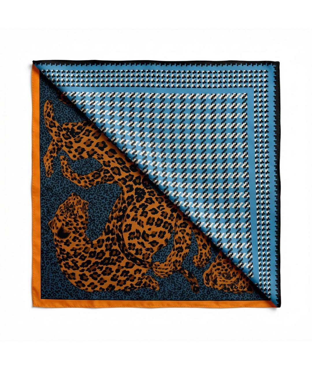 SAINT LAURENT Мульти хлопковый платок, фото 9