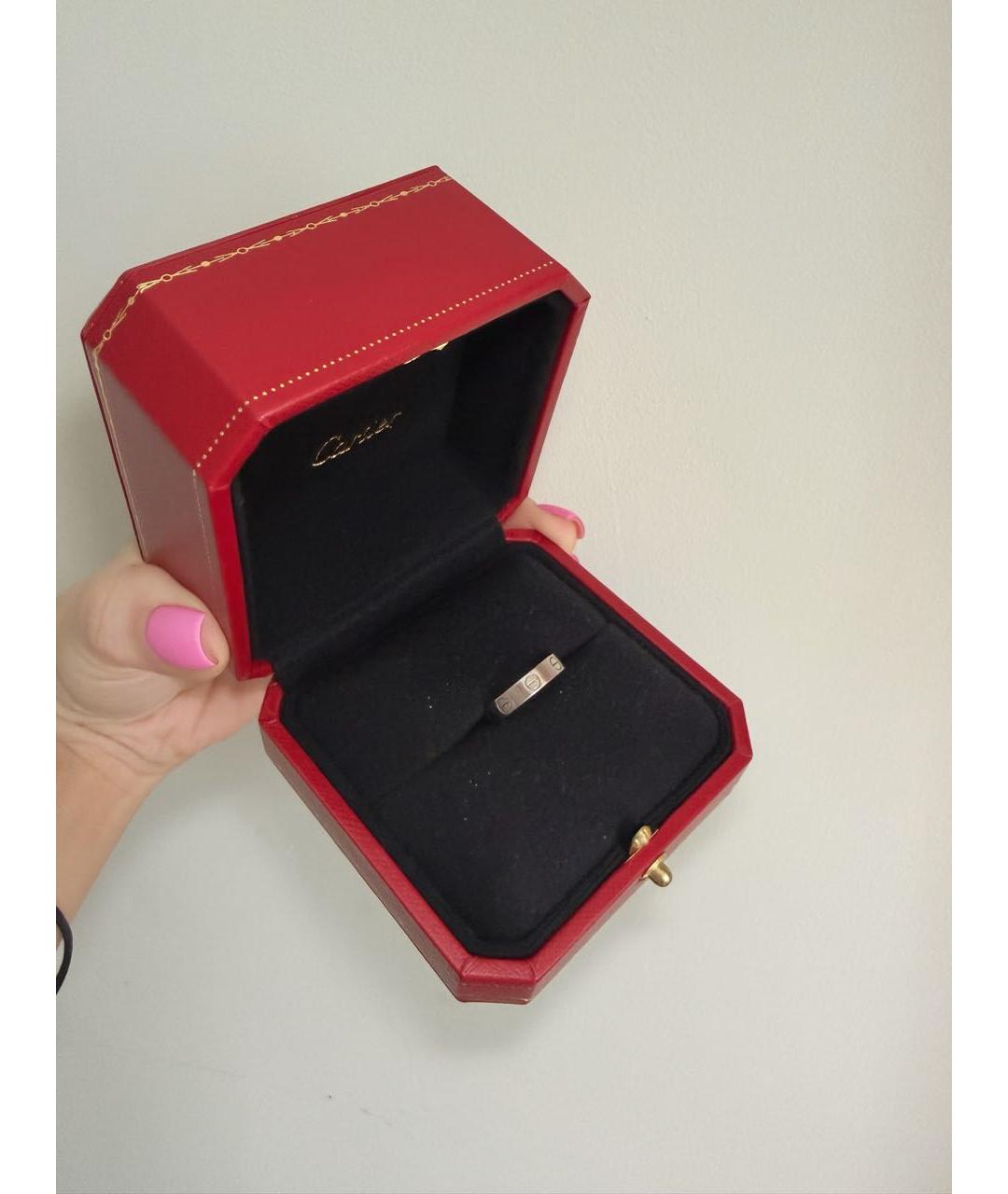 CARTIER Белое кольцо из белого золота, фото 2