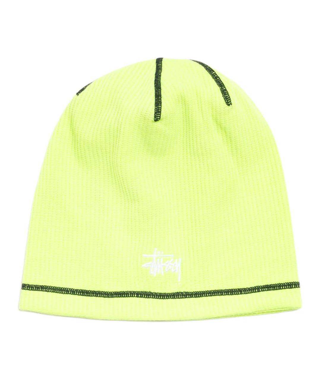 STUSSY Салатовая шапка, фото 1