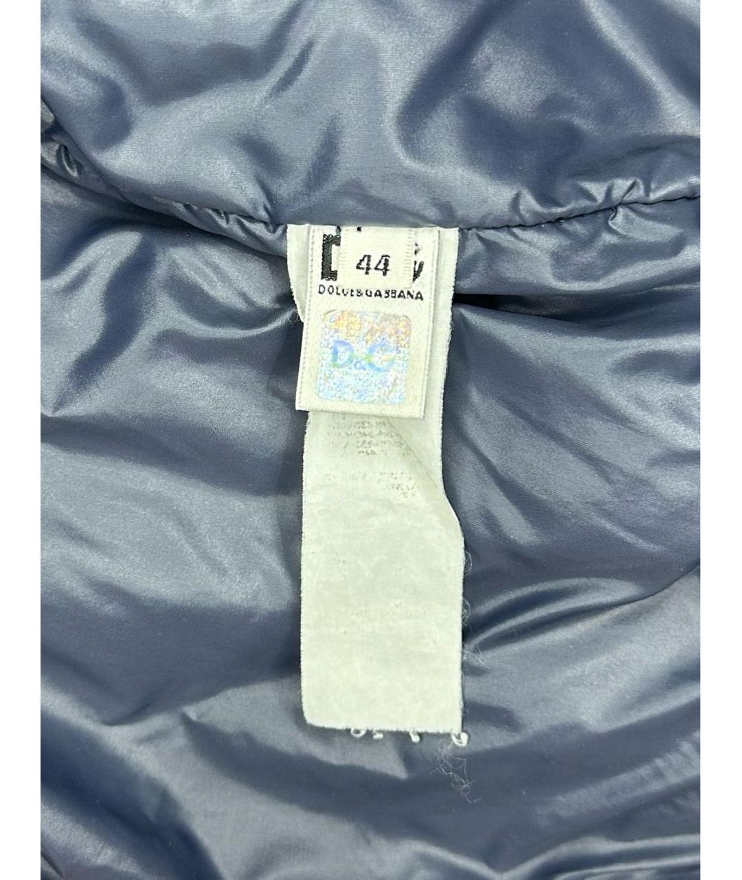 DOLCE&GABBANA Бордовая полиамидовая куртка, фото 7