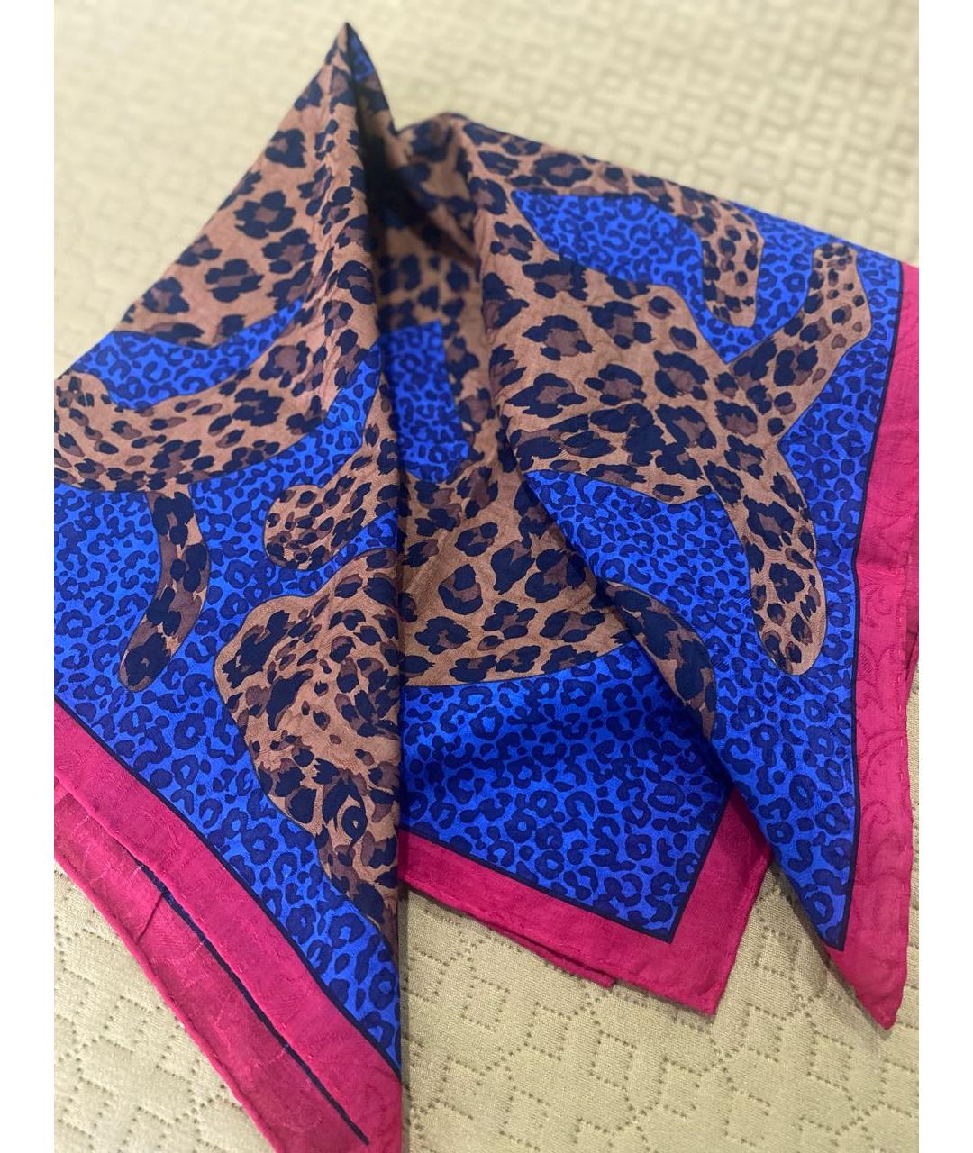 SAINT LAURENT Мульти хлопковый платок, фото 6
