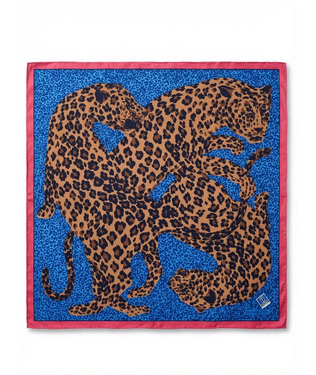 SAINT LAURENT Мульти хлопковый платок, фото 3