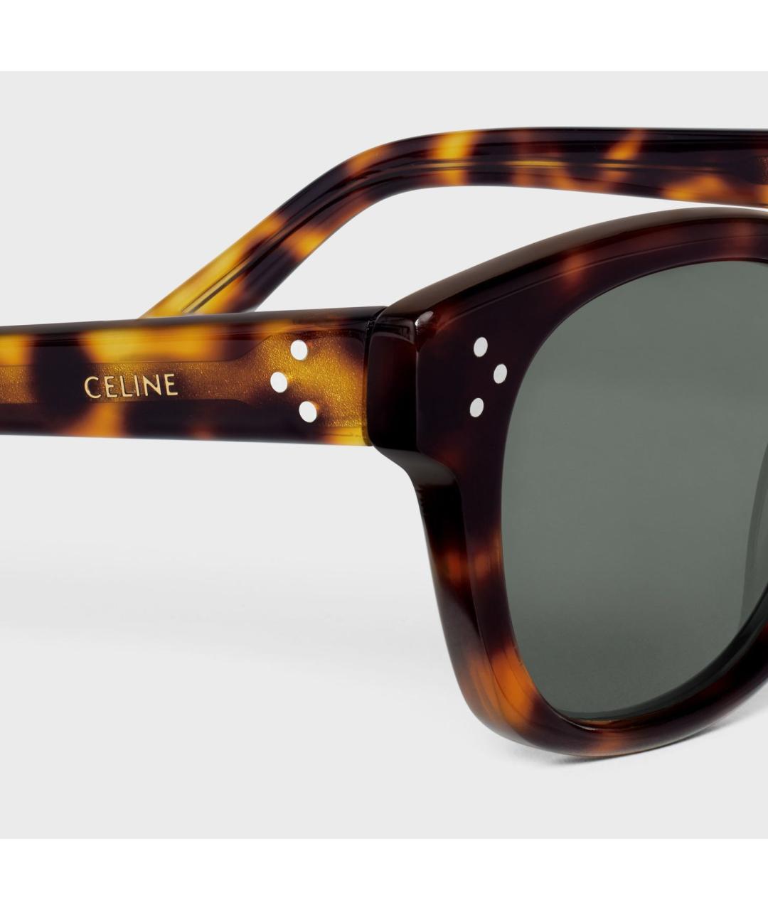 CELINE Мульти пластиковые солнцезащитные очки, фото 3