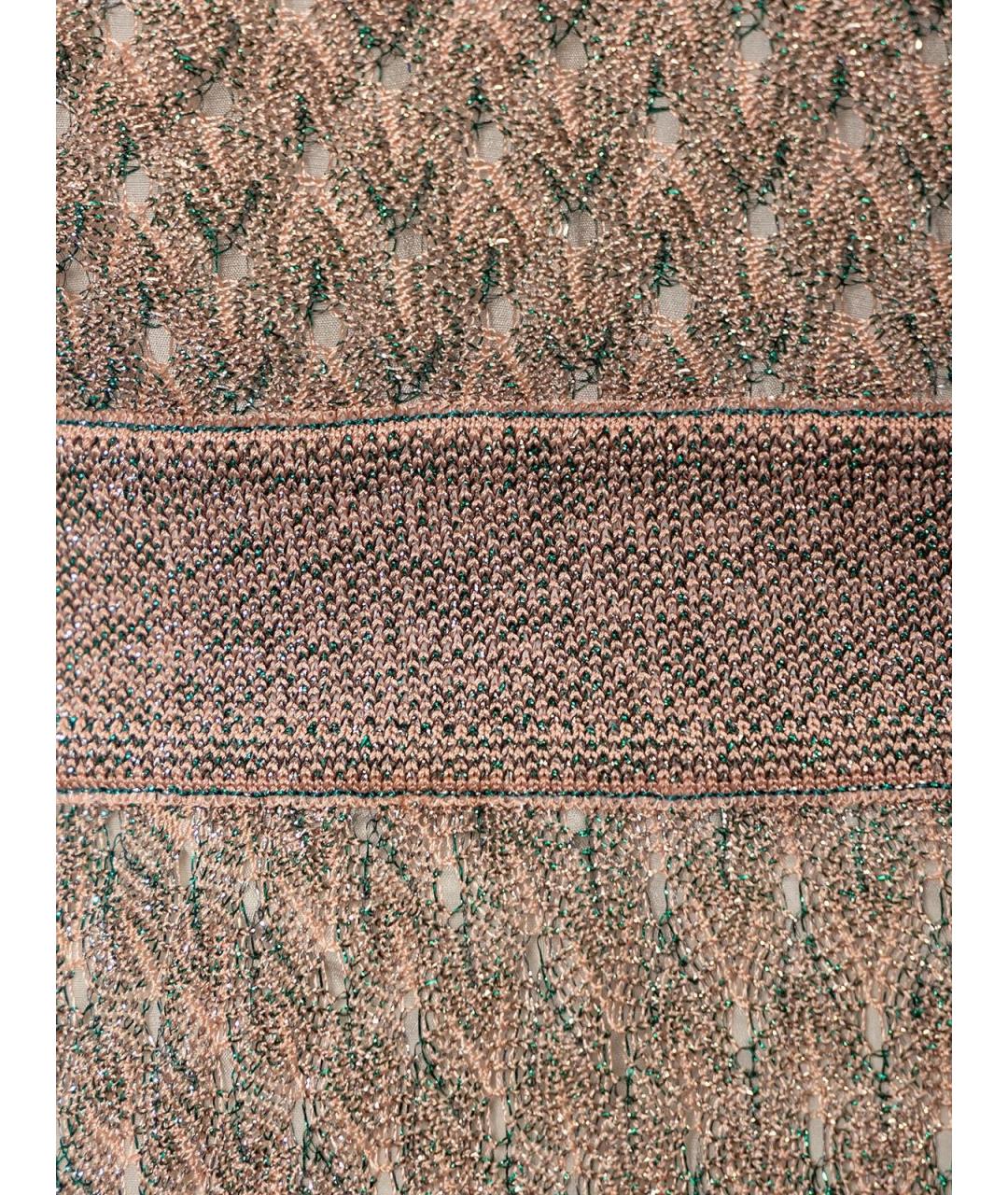 MISSONI Розовое вискозное повседневное платье, фото 3