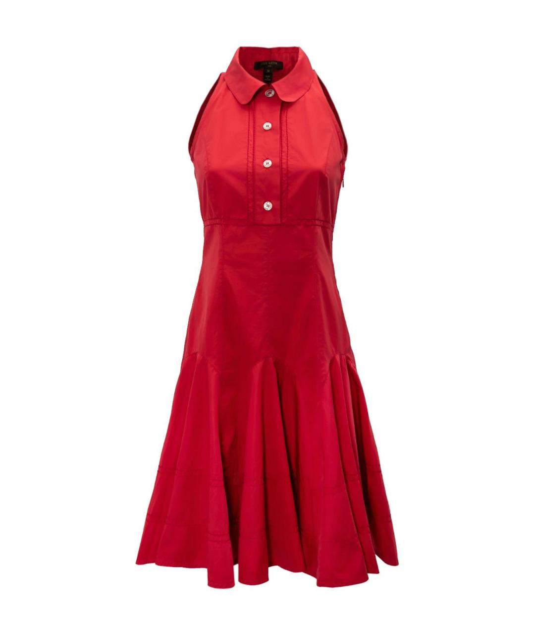 LOUIS VUITTON Розовое хлопковое повседневное платье, фото 1