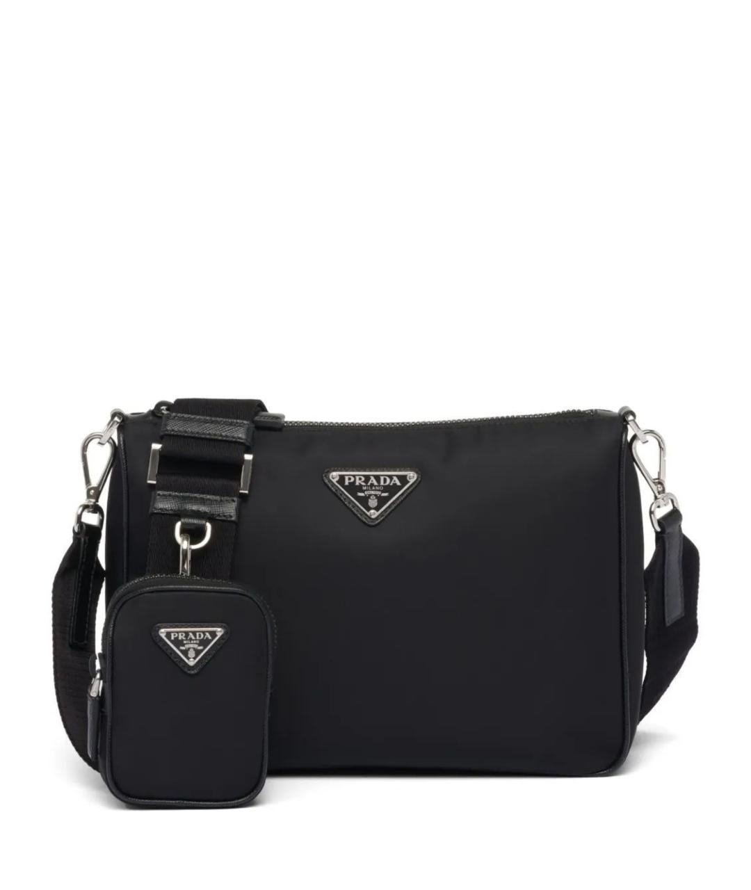 PRADA Черная сумка на плечо, фото 1