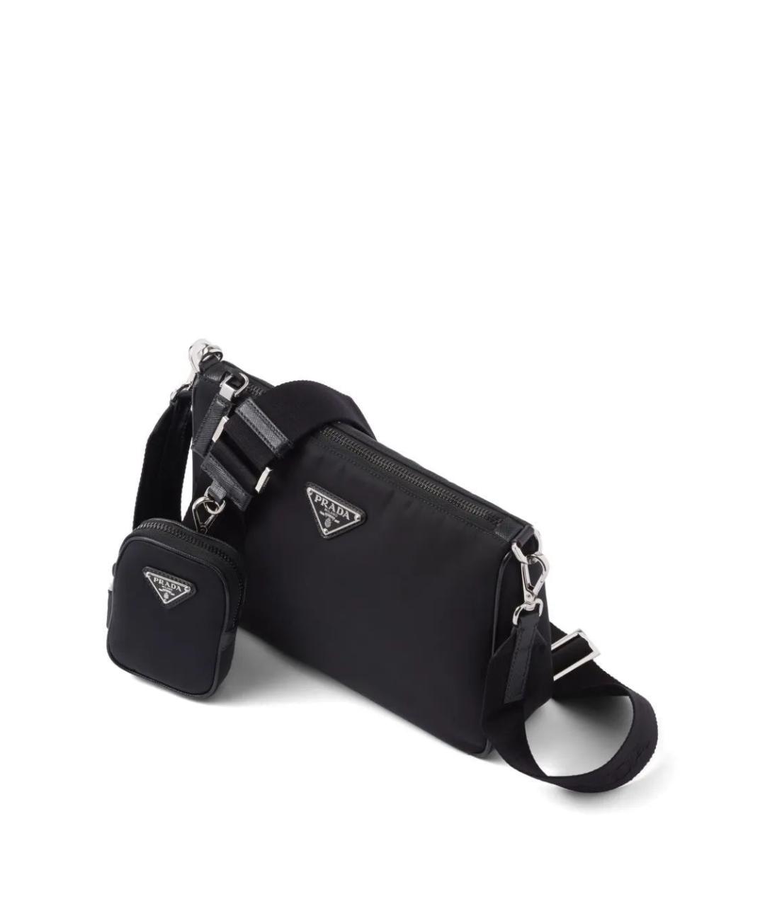 PRADA Черная сумка на плечо, фото 5