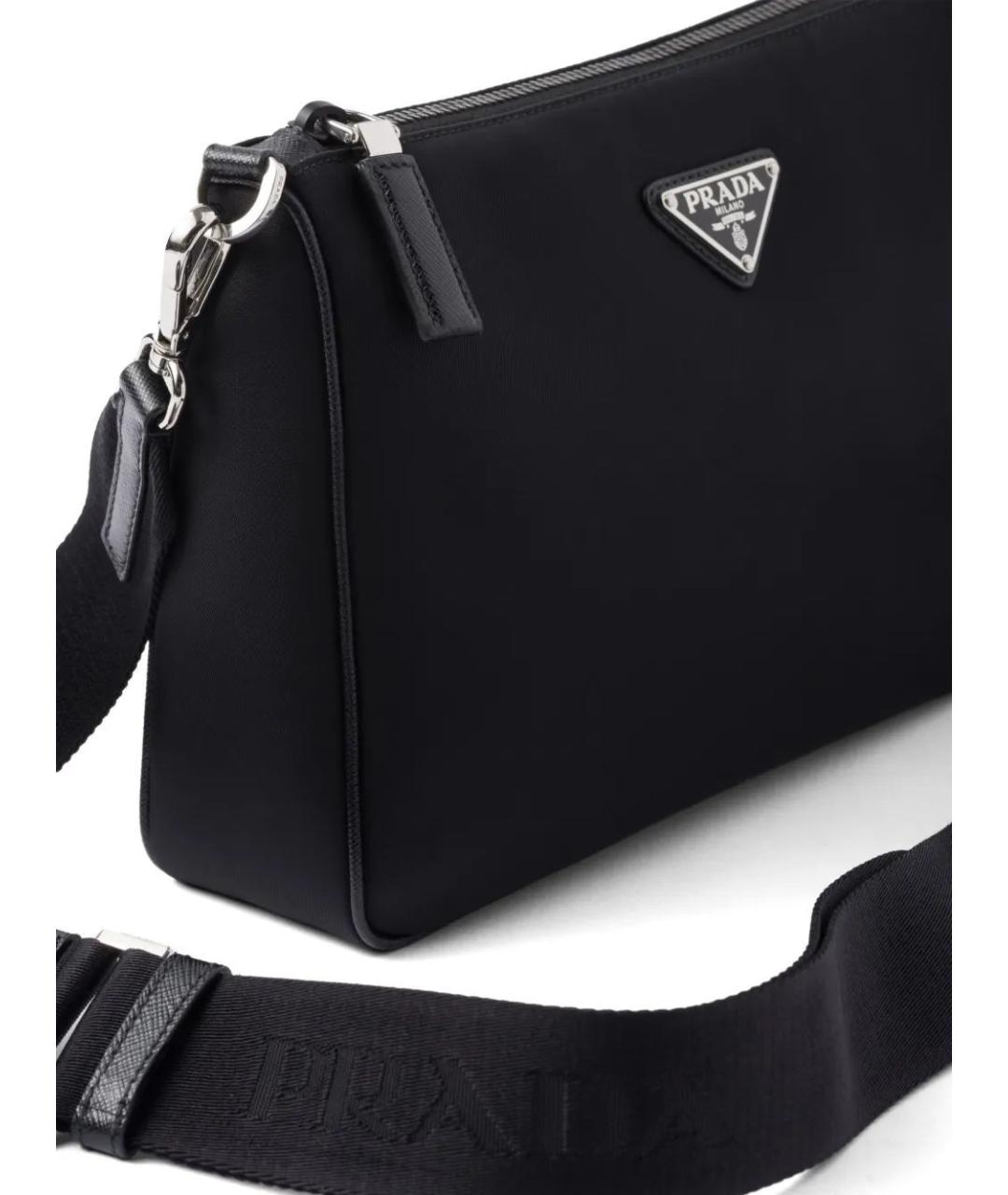 PRADA Черная сумка на плечо, фото 4