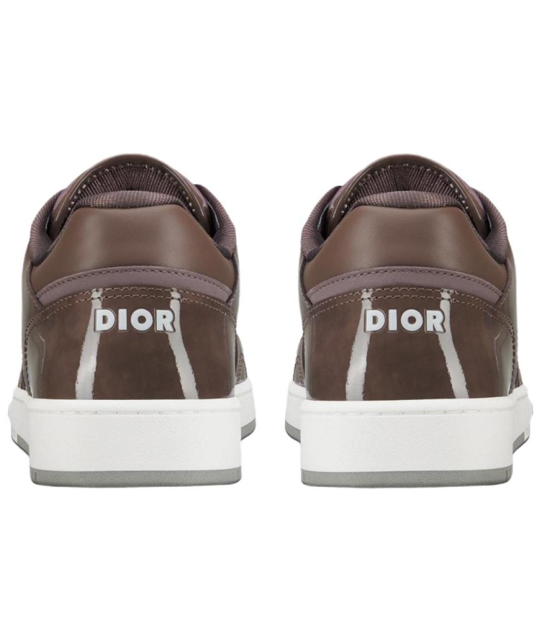 CHRISTIAN DIOR Коричневые низкие кроссовки / кеды, фото 5