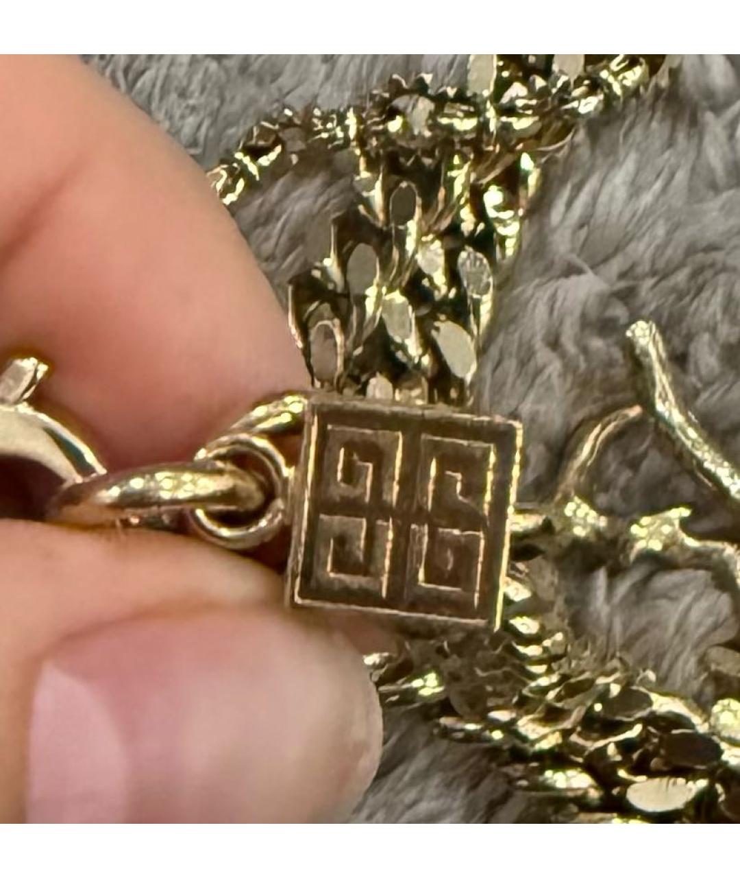 GIVENCHY Золотая подвеска, фото 5