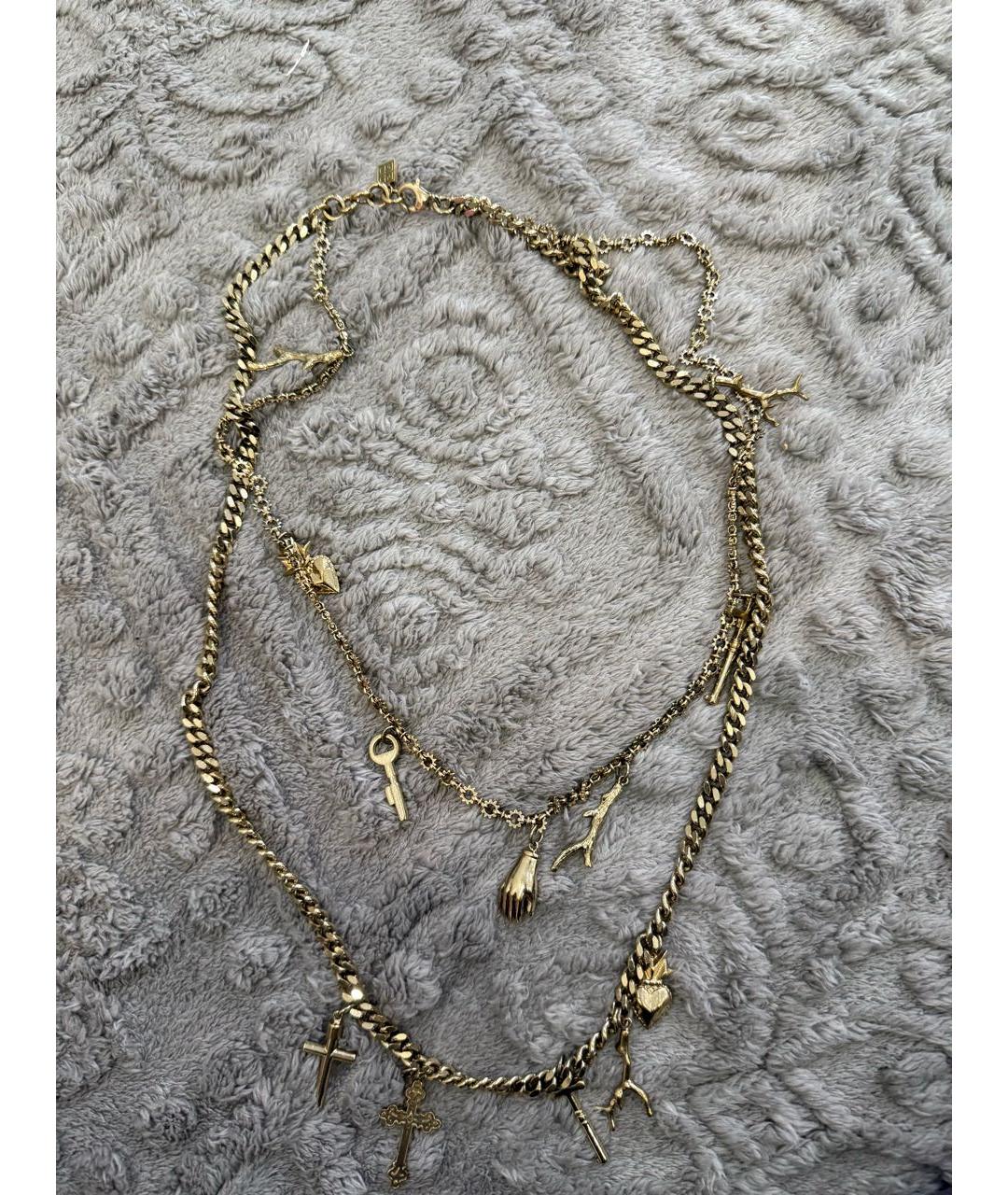 GIVENCHY Золотая подвеска, фото 4