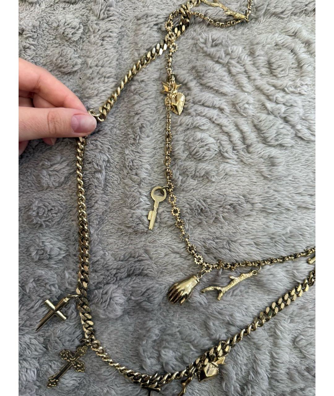 GIVENCHY Золотая подвеска, фото 3