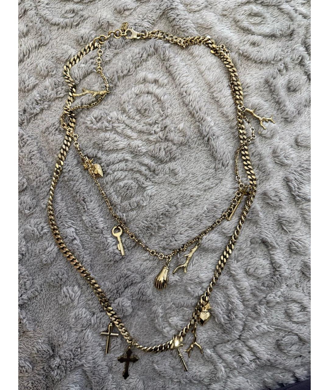 GIVENCHY Золотая подвеска, фото 6