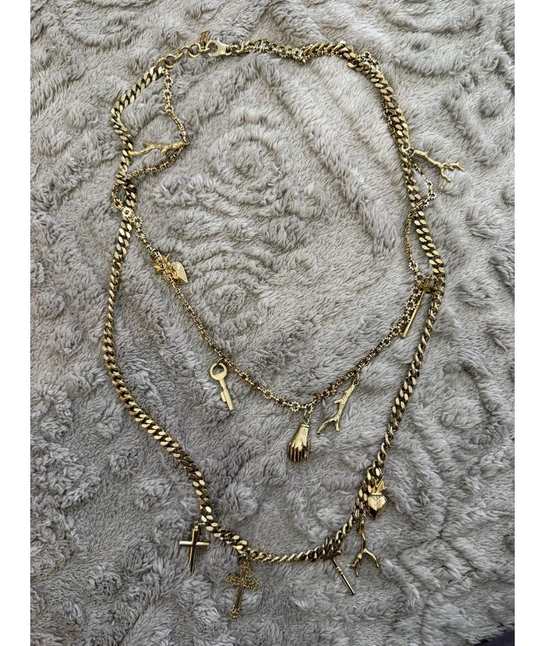 GIVENCHY Золотая подвеска, фото 2