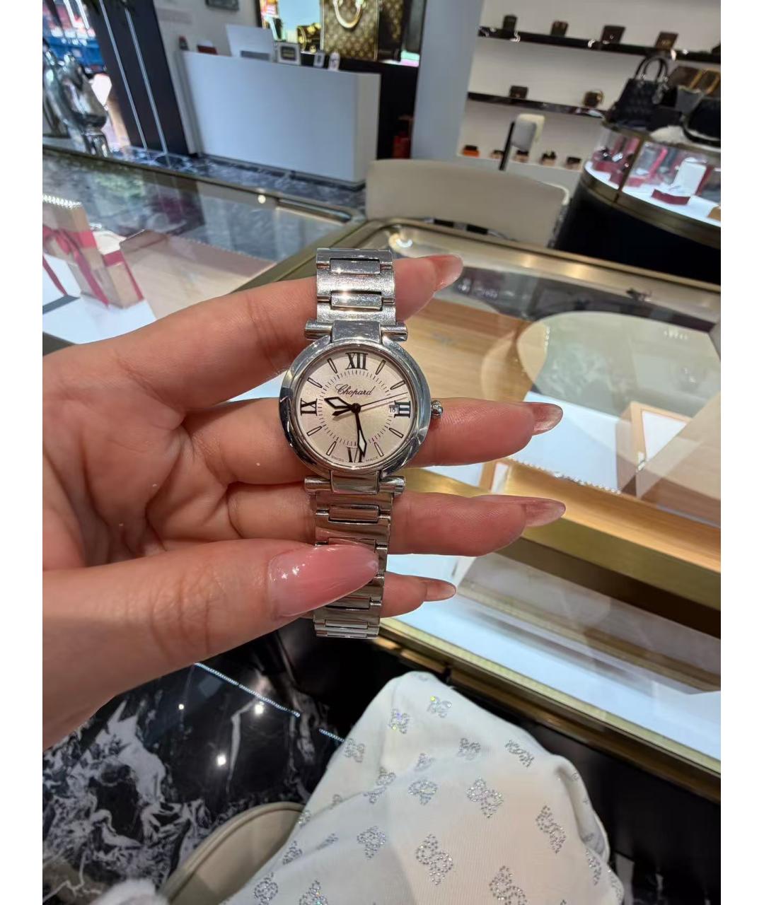 CHOPARD Серебряные часы, фото 2