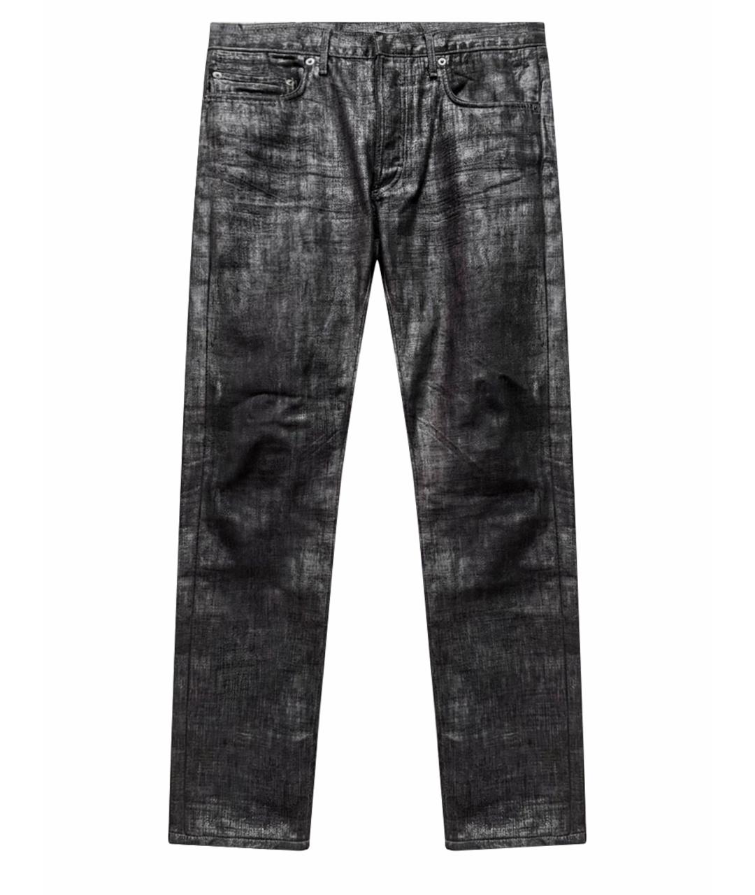 CHRISTIAN DIOR Черные прямые джинсы, фото 1