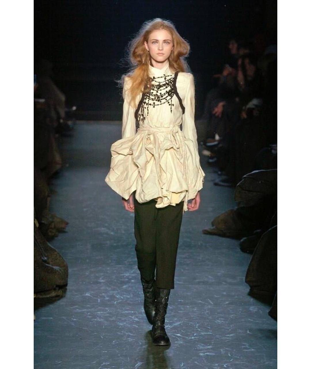 ANN DEMEULEMEESTER Черные кожаные сапоги, фото 7