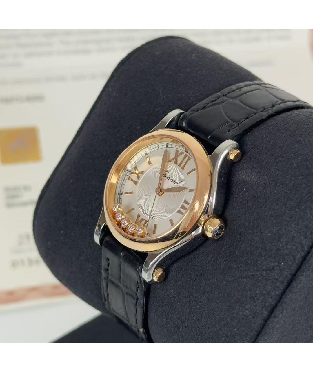 CHOPARD Золотые часы, фото 4