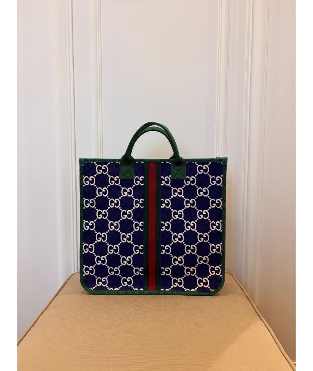 GUCCI Темно-синяя сумка, фото 9