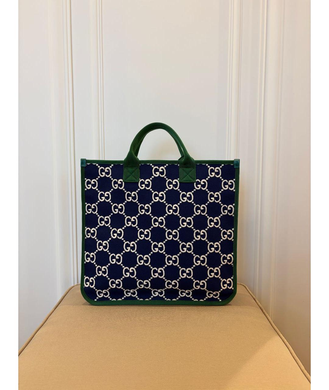 GUCCI Темно-синяя сумка, фото 2