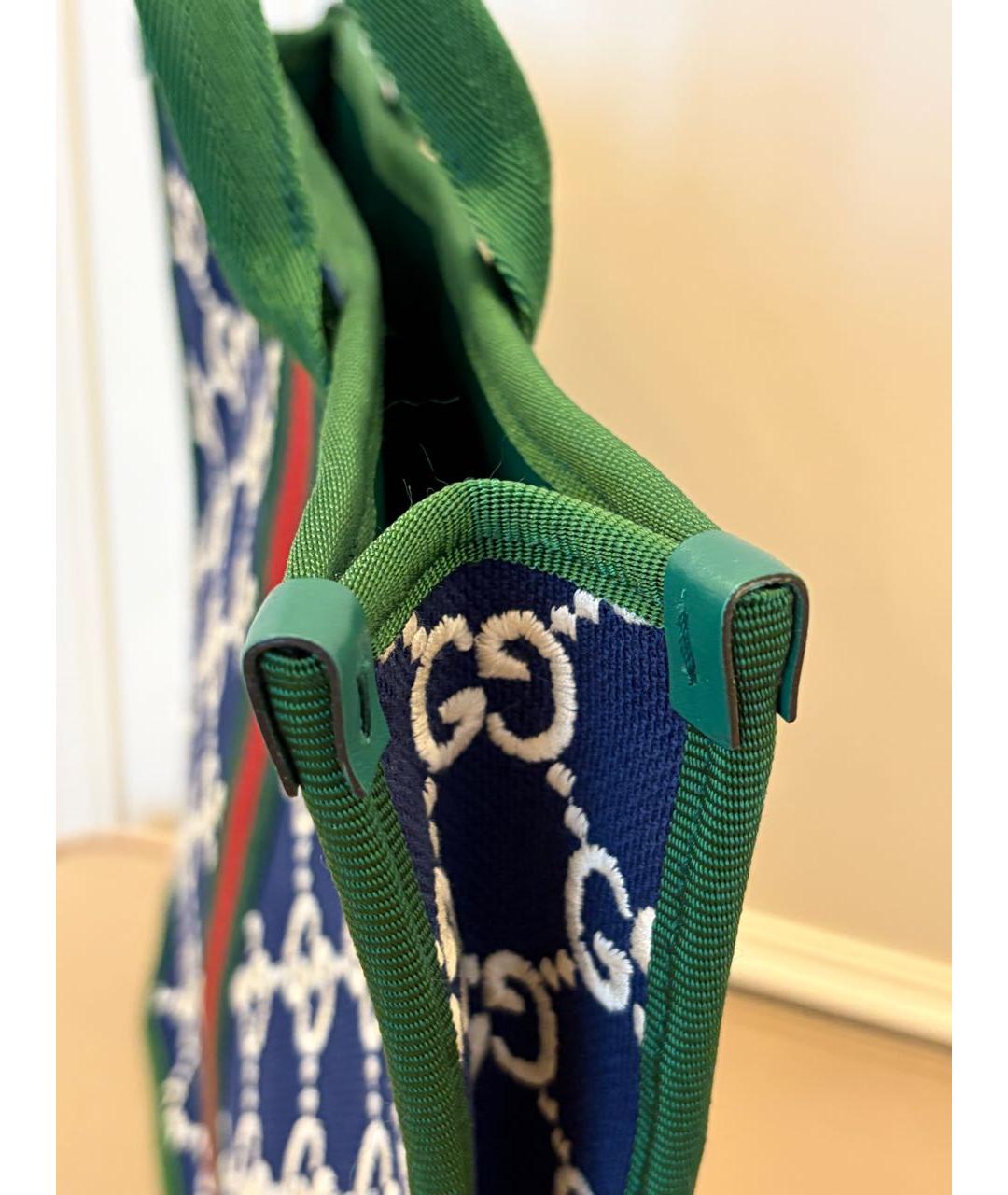 GUCCI Темно-синяя сумка, фото 3