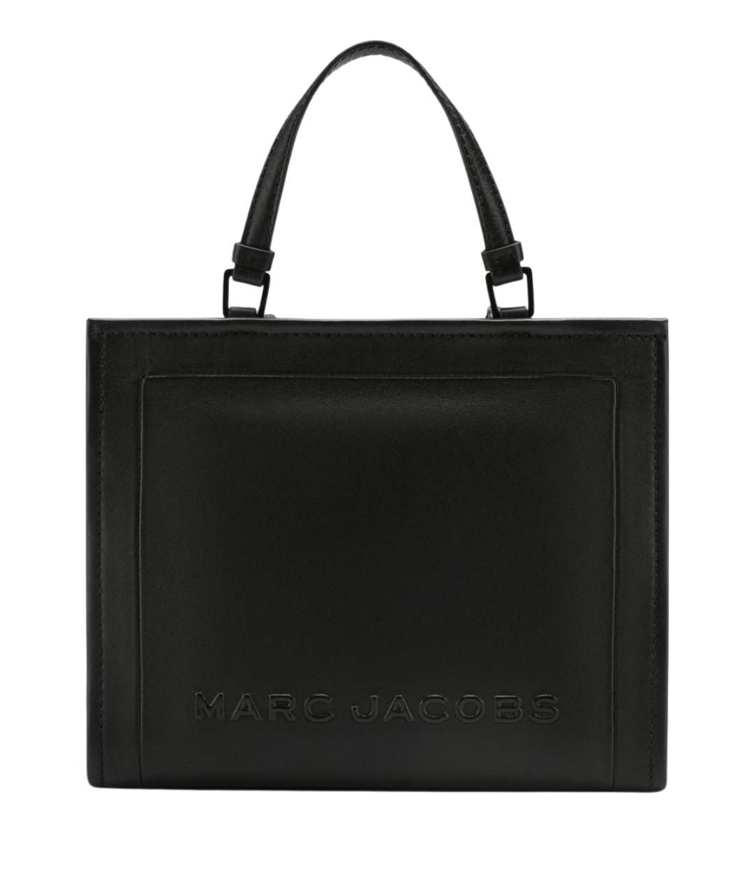 MARC JACOBS Черная кожаная сумка тоут, фото 1