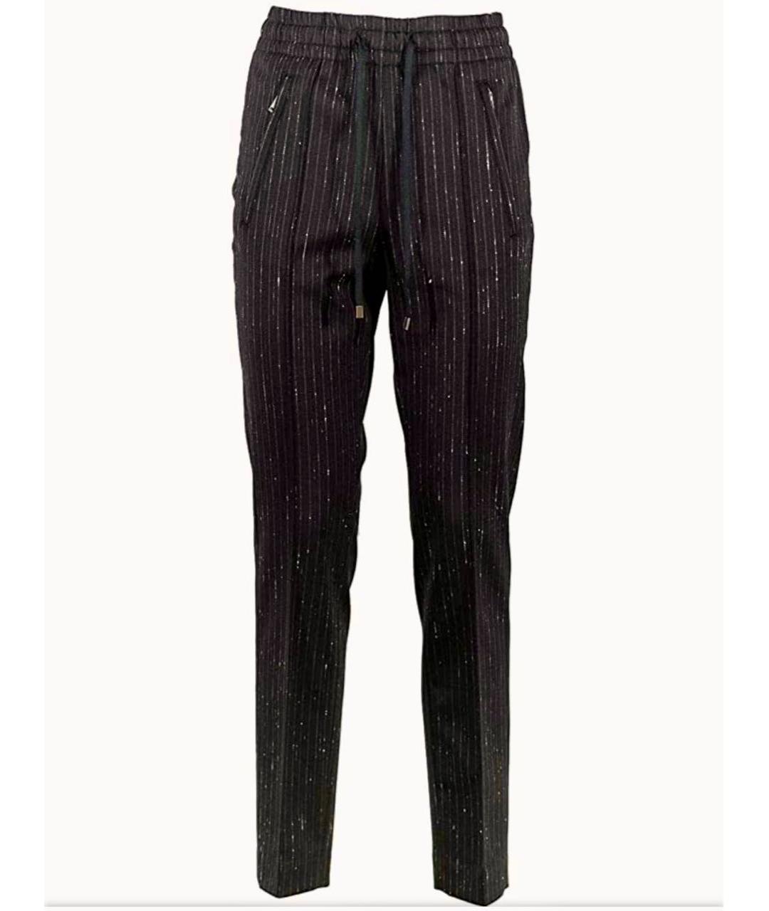 DONDUP Коричневые шерстяные брюки узкие, фото 8