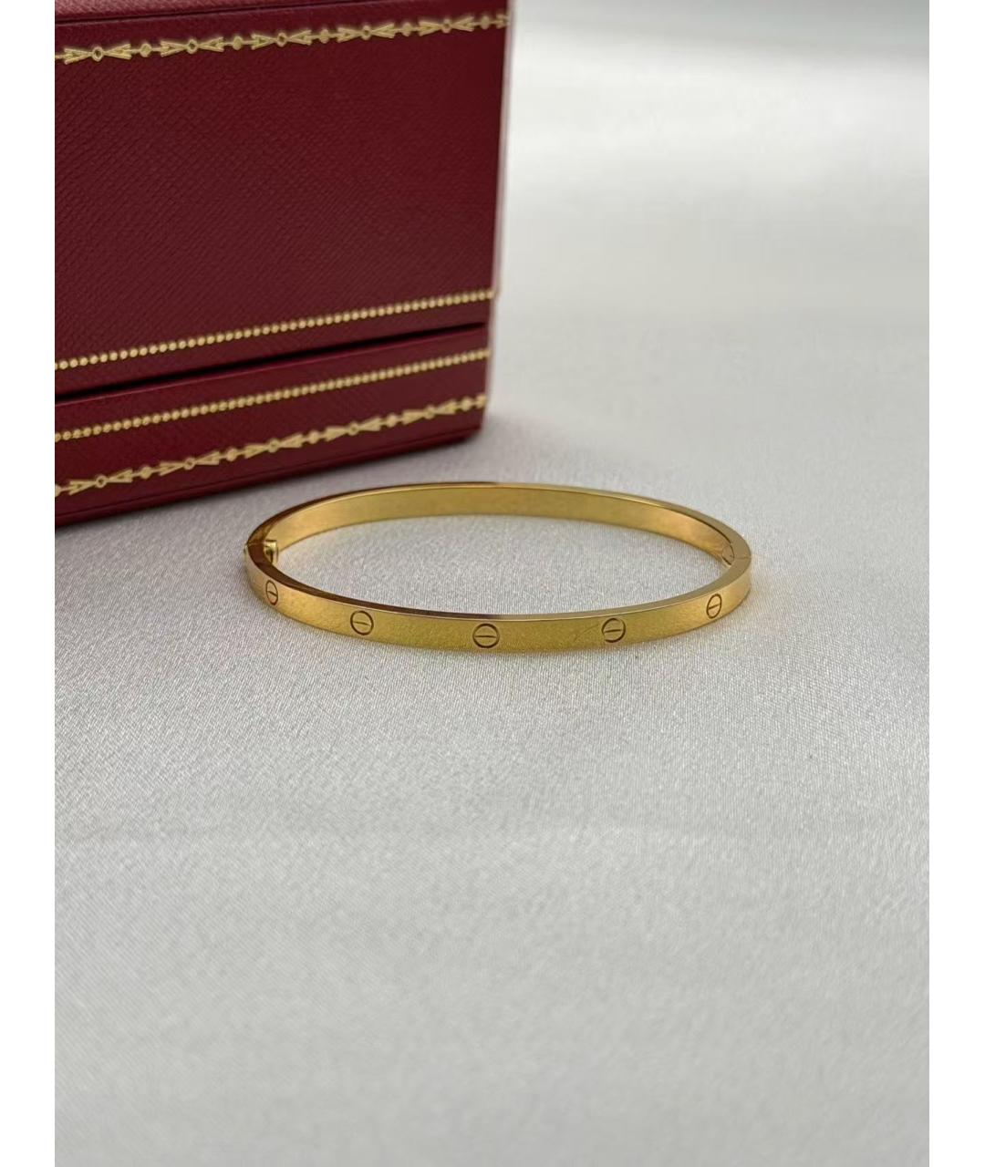 CARTIER Золотой браслет из розового золота, фото 4