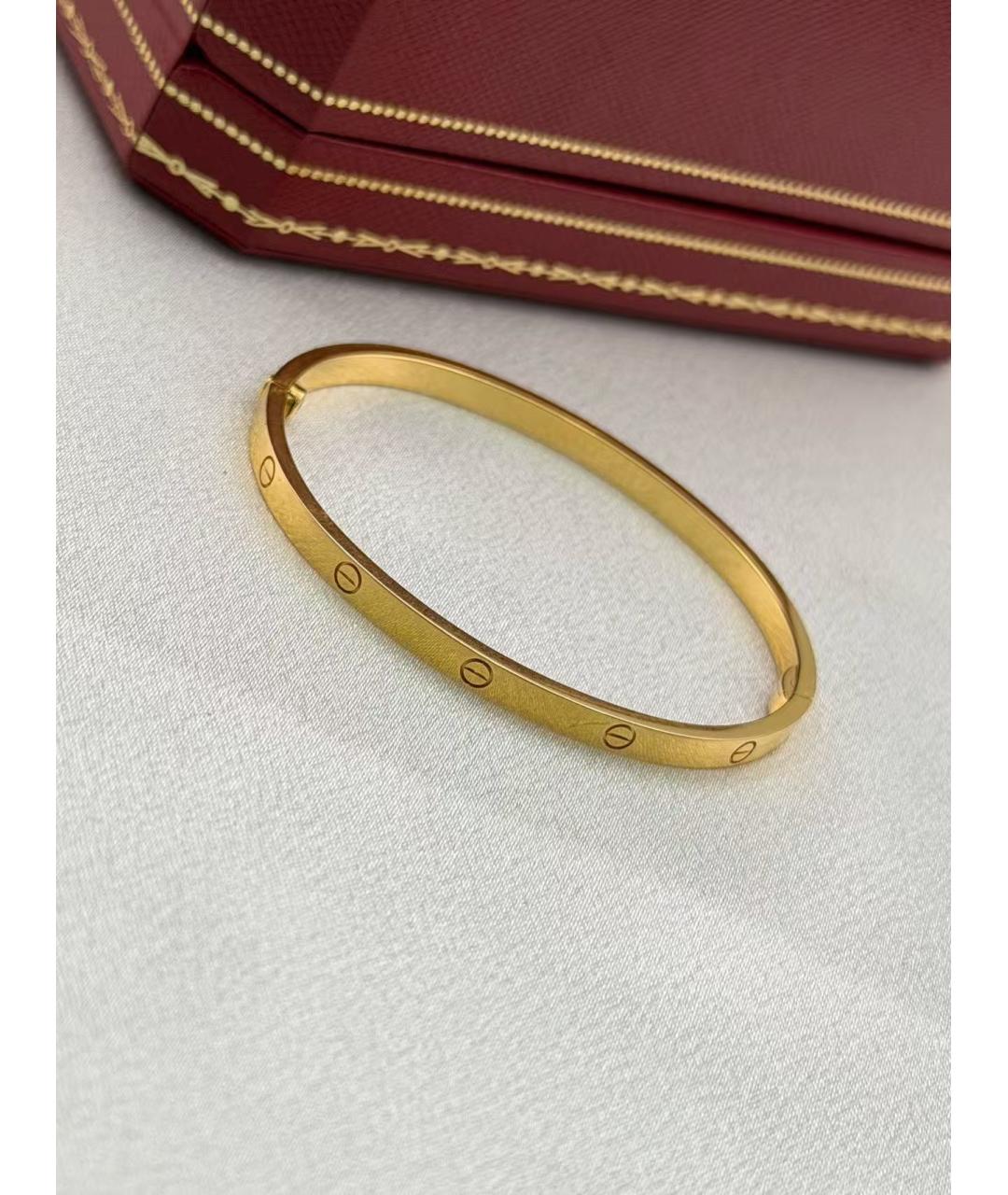 CARTIER Золотой браслет из розового золота, фото 5