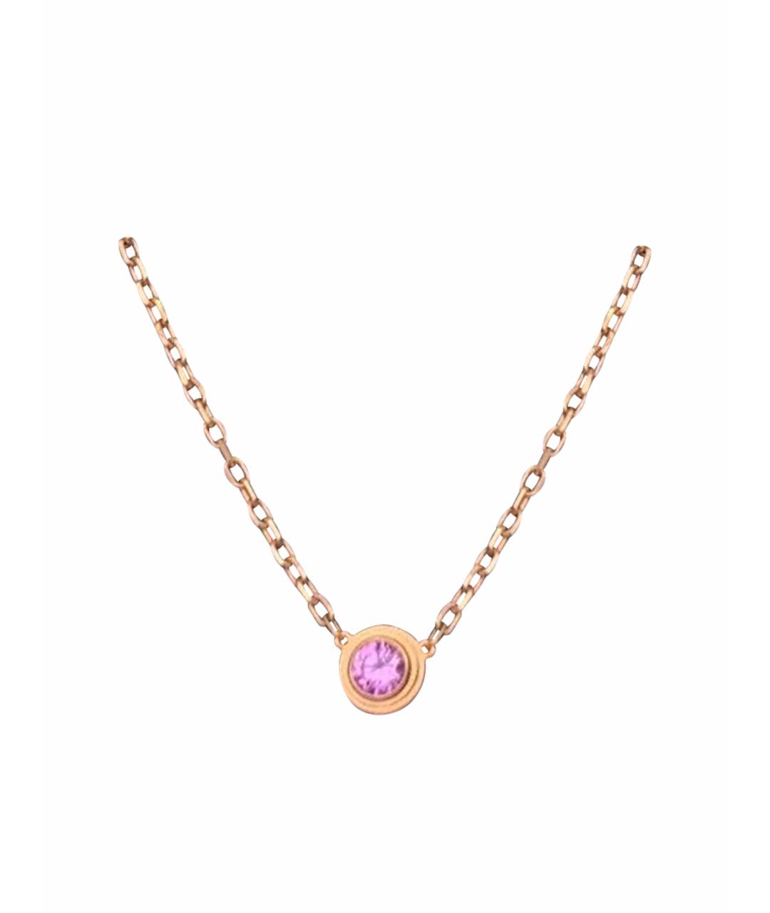 CARTIER Золотая подвеска из розового золота, фото 1