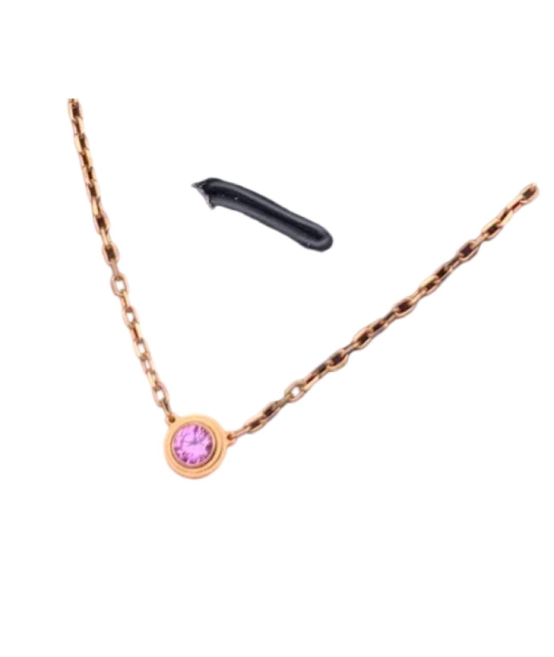 CARTIER Золотая подвеска из розового золота, фото 5