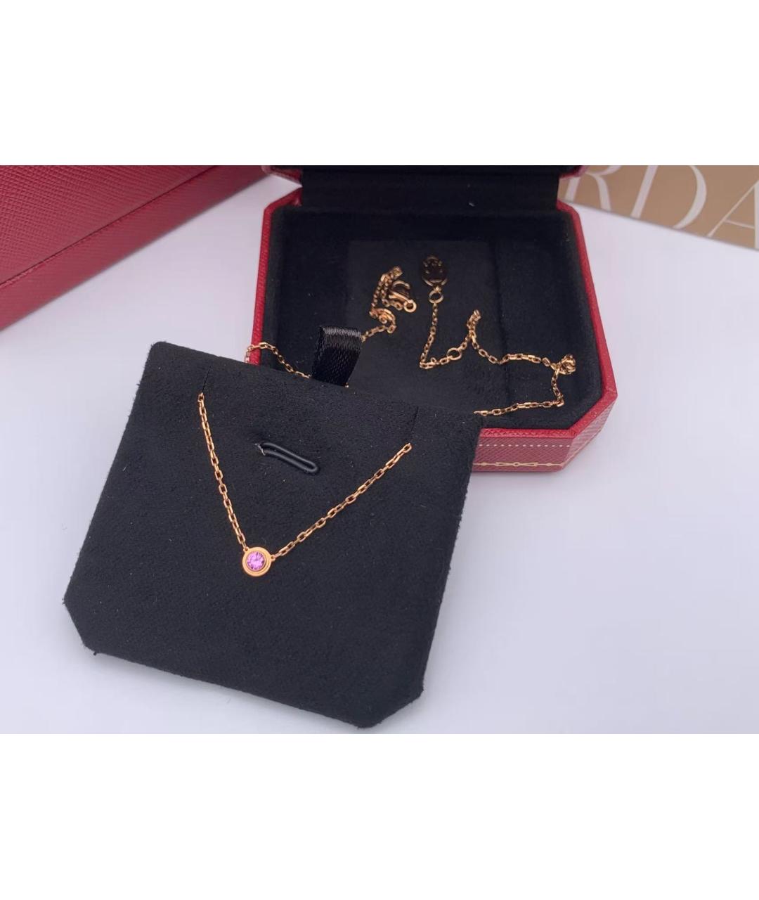 CARTIER Золотая подвеска из розового золота, фото 2