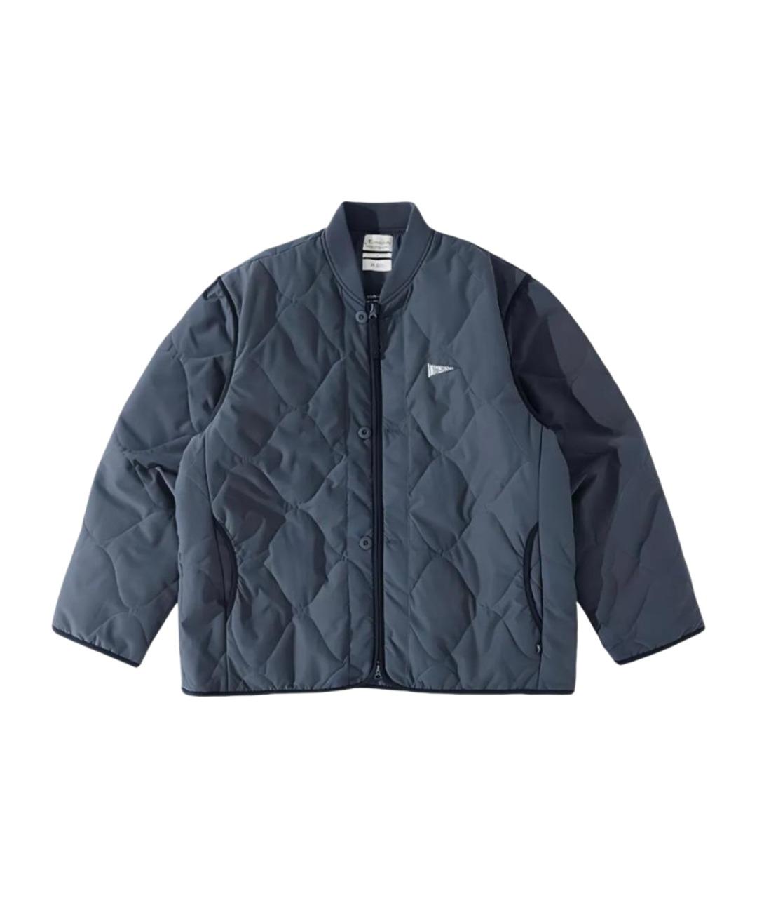 NOTHOMME Темно-синяя полиэстеровая куртка, фото 1