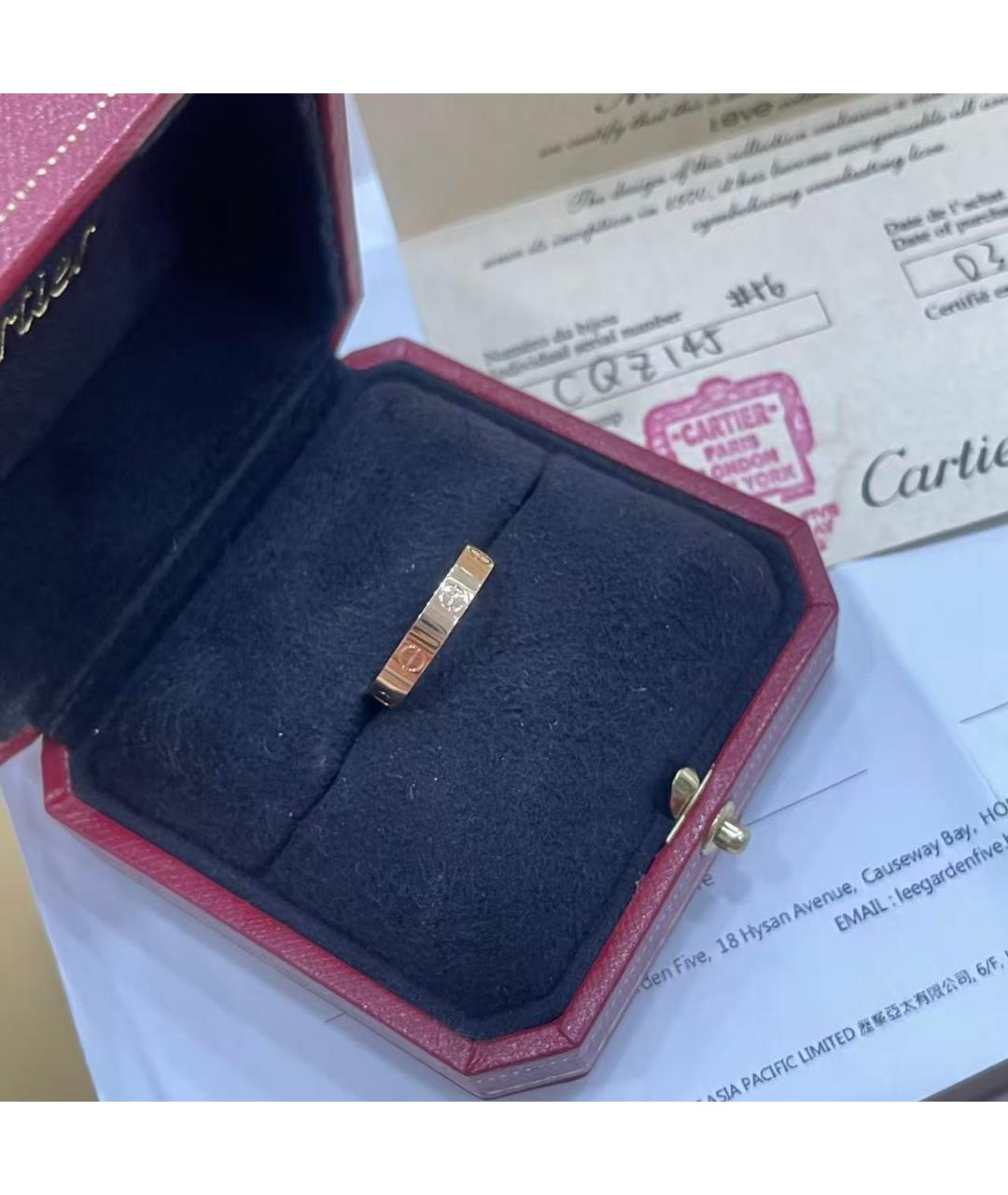 CARTIER Золотое кольцо из розового золота, фото 4