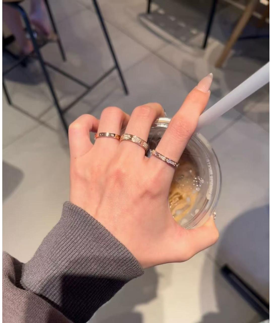 CARTIER Золотое кольцо из розового золота, фото 3