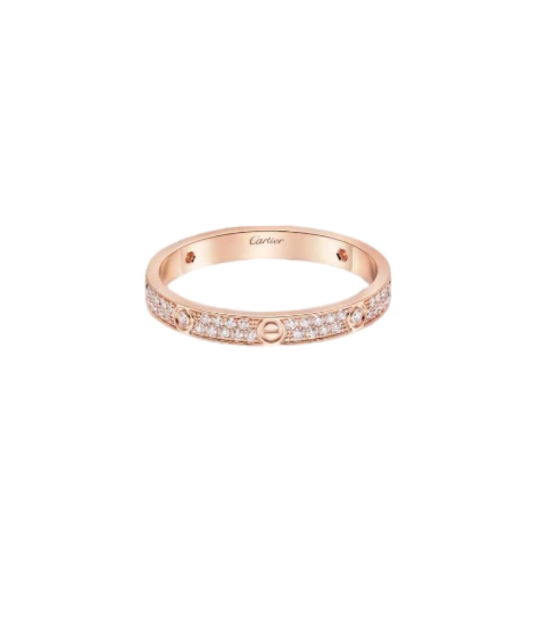 CARTIER Золотое кольцо из розового золота, фото 4