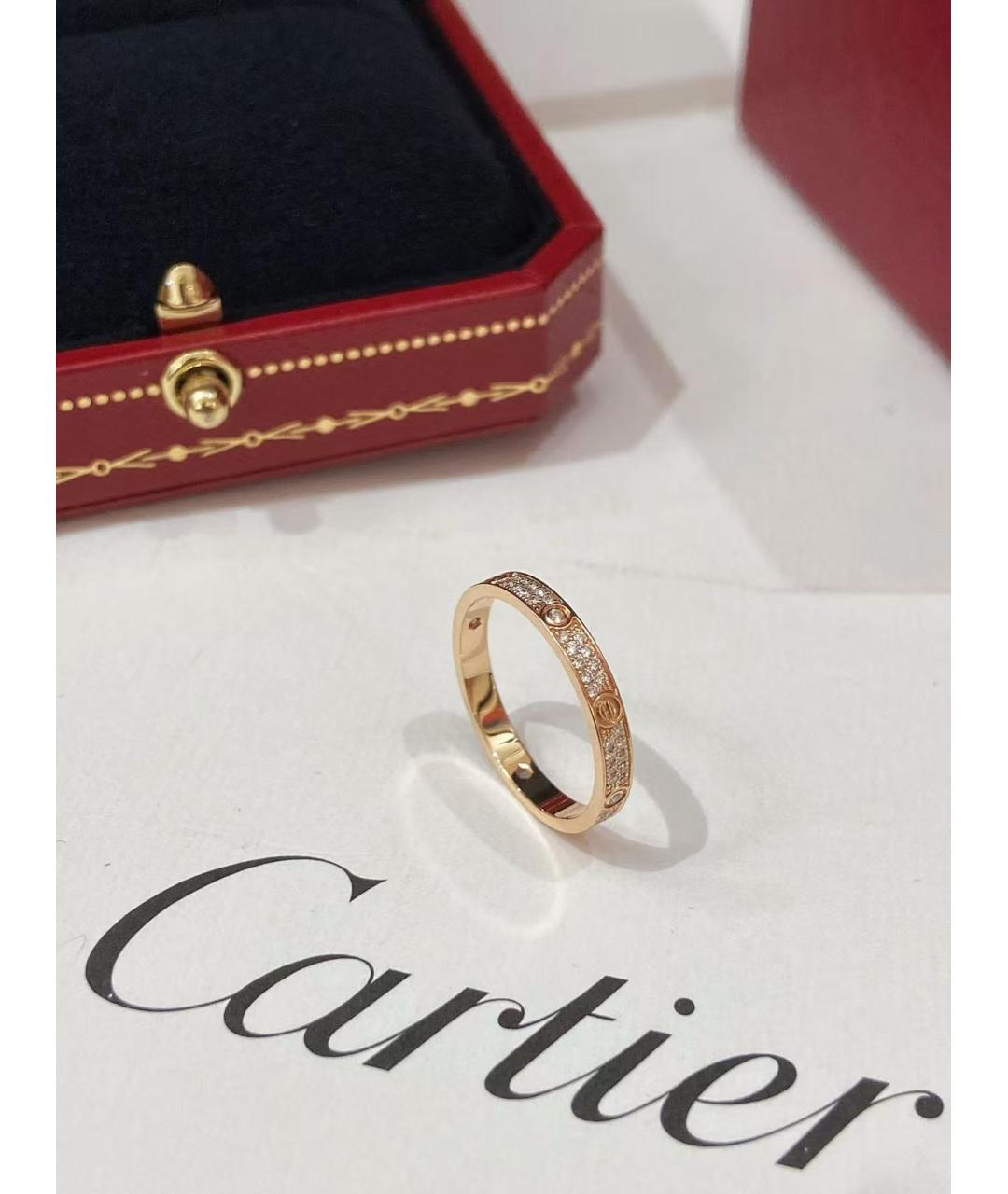 CARTIER Золотое кольцо из розового золота, фото 2