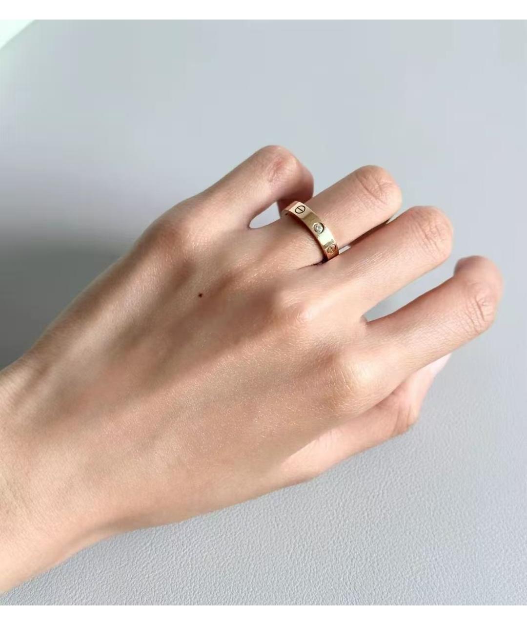 CARTIER Золотое кольцо из розового золота, фото 5