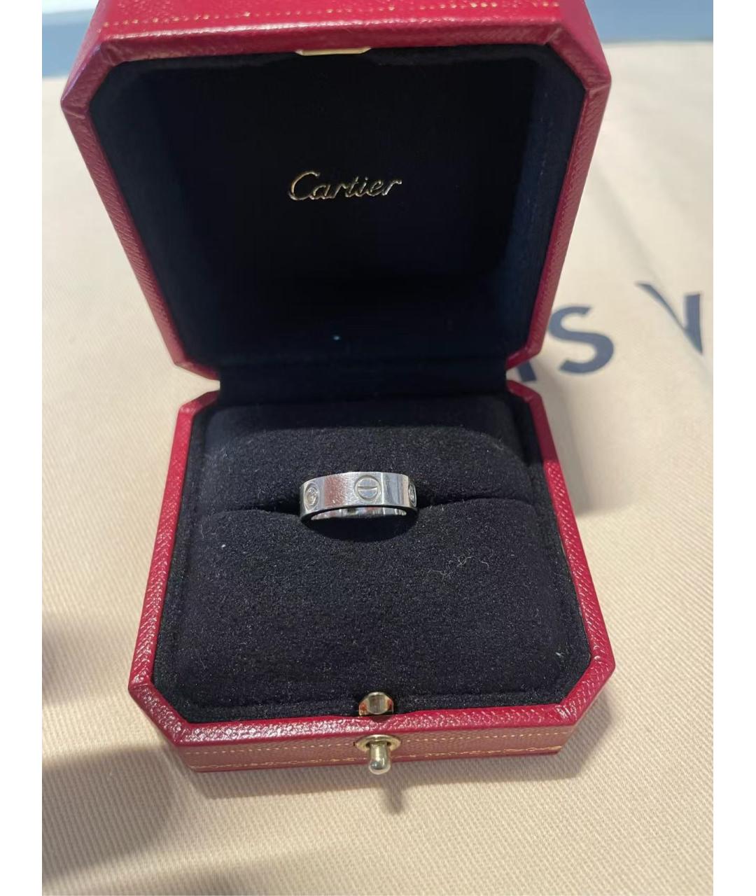 CARTIER Серебряное кольцо из белого золота, фото 2