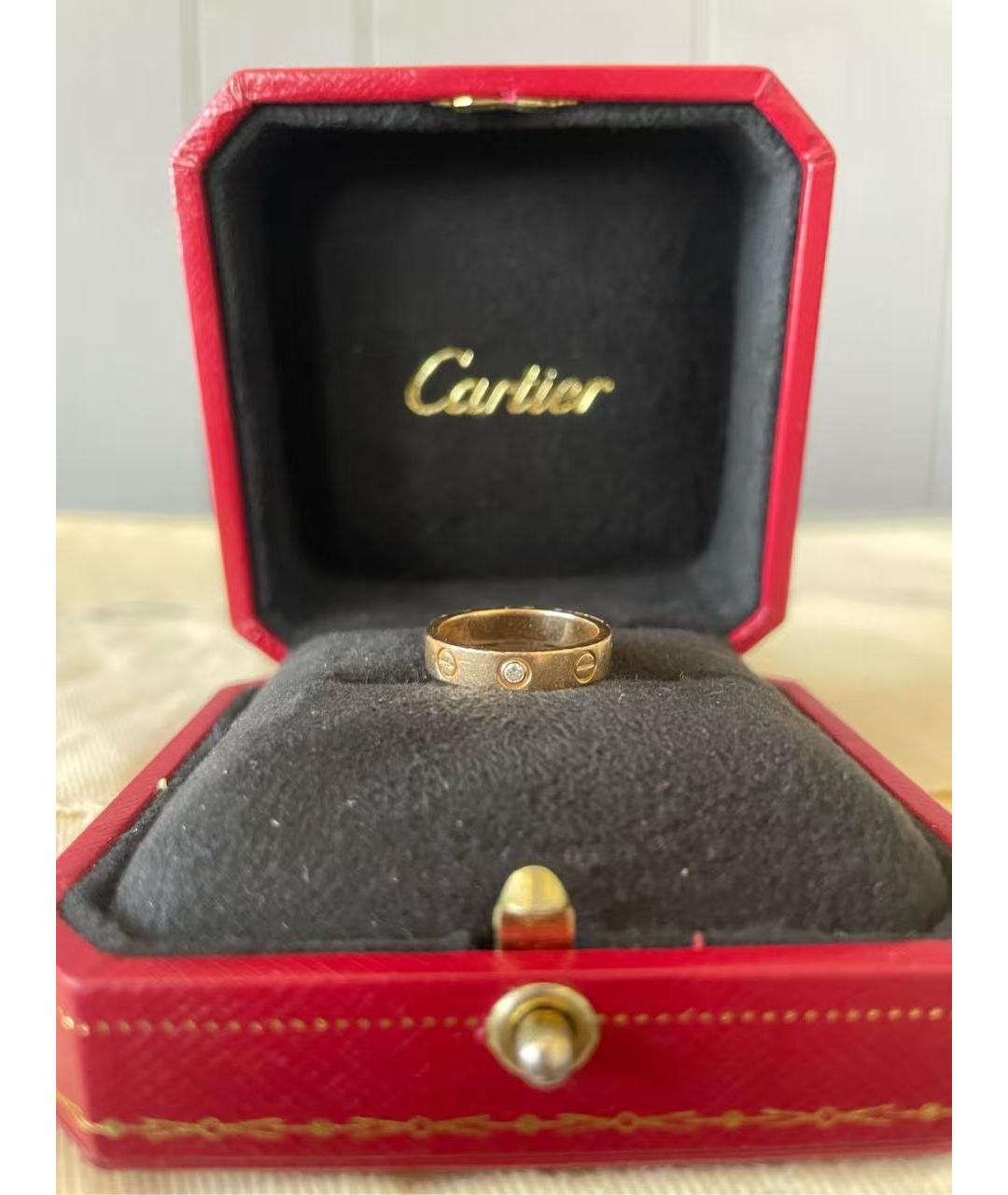 CARTIER Золотое кольцо из розового золота, фото 5