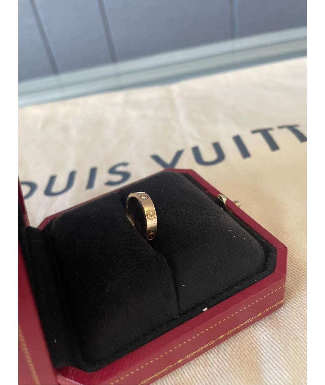 CARTIER Золотое кольцо из розового золота, фото 3