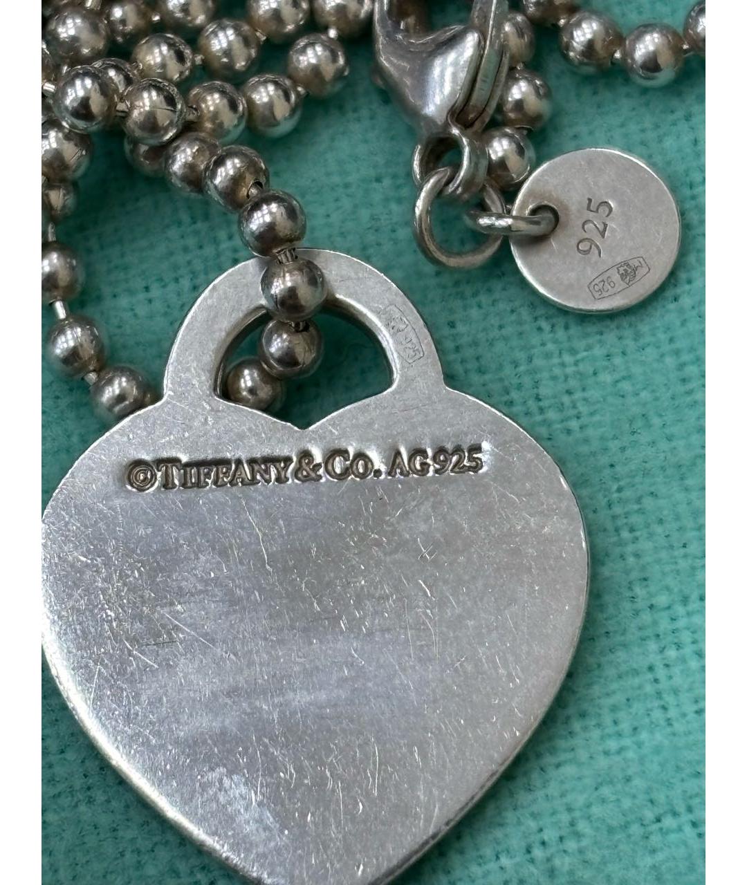 TIFFANY&CO Серебряное серебряное колье, фото 4